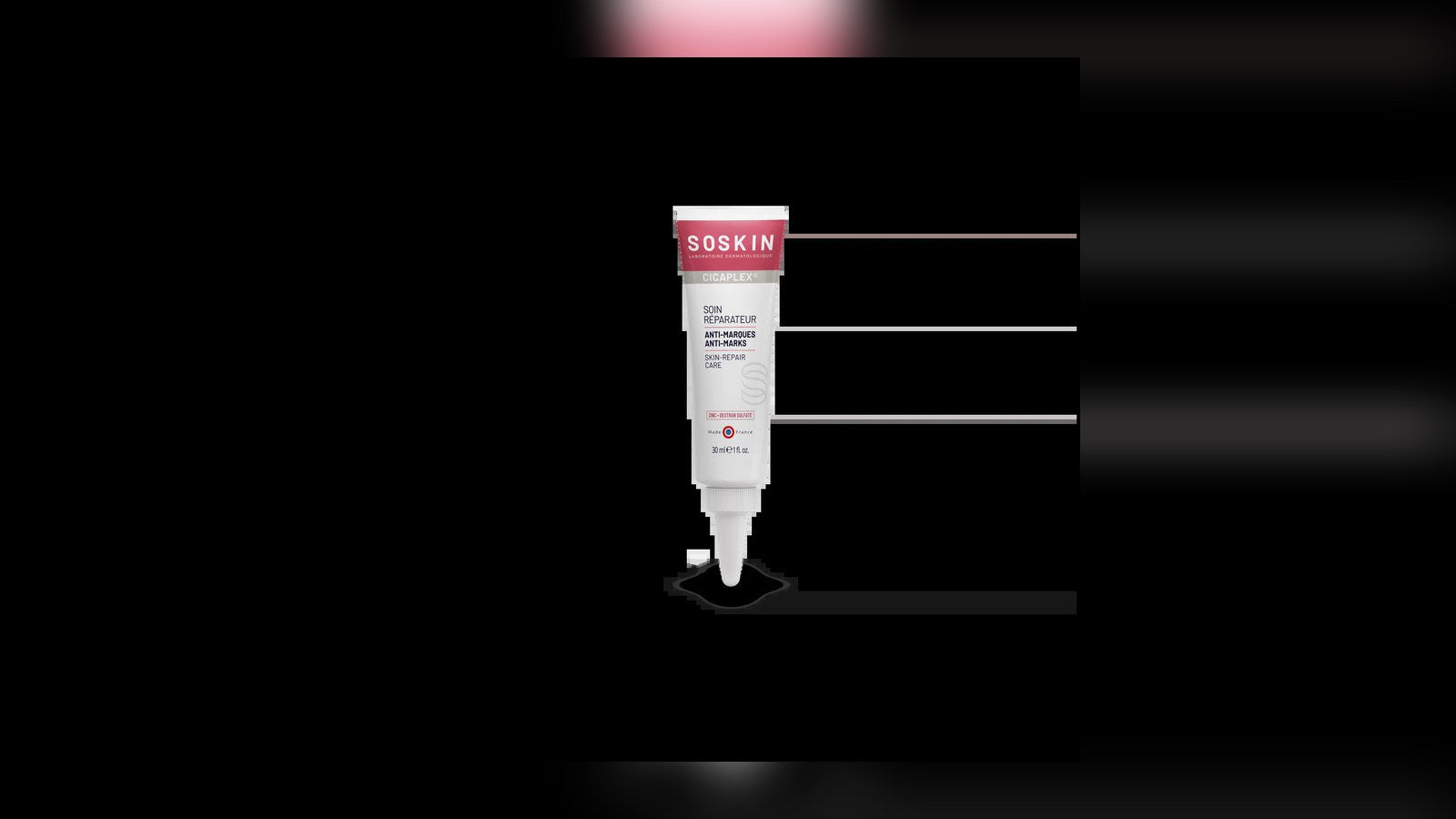 SOSKIN Cicaplex Koruyucu Onarıcı Bakım Kremi — cilt bariyeri onarımı