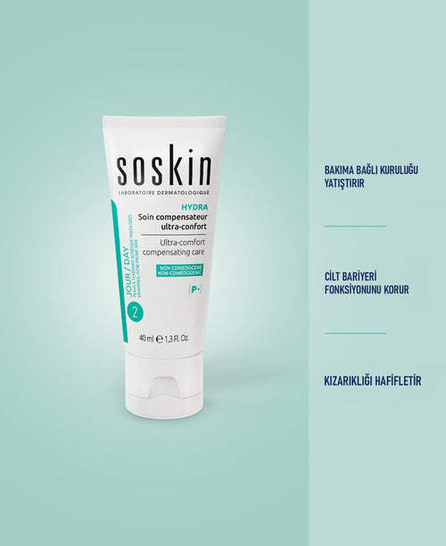 SOSKIN AKN Ultra Comfort Yoğun Nemlendirici Bakım 40 ml ürün faydaları