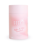 SOSKIN Hydra & Glow Essentials Seti pembe kutu ambalajı