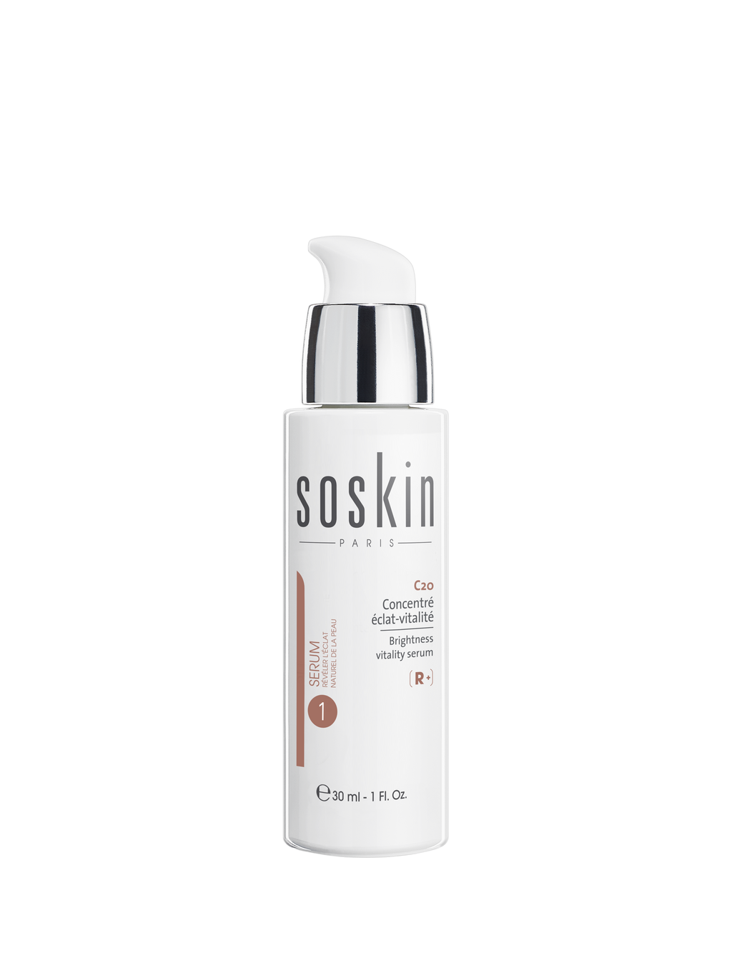 SOSKIN C20 Canlandırıcı Parlaklık Serumu 30 ml ürün özellikleri