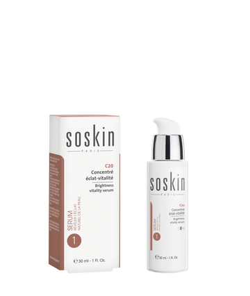 SOSKIN C20 Canlandırıcı Parlaklık Serumu 30 ml