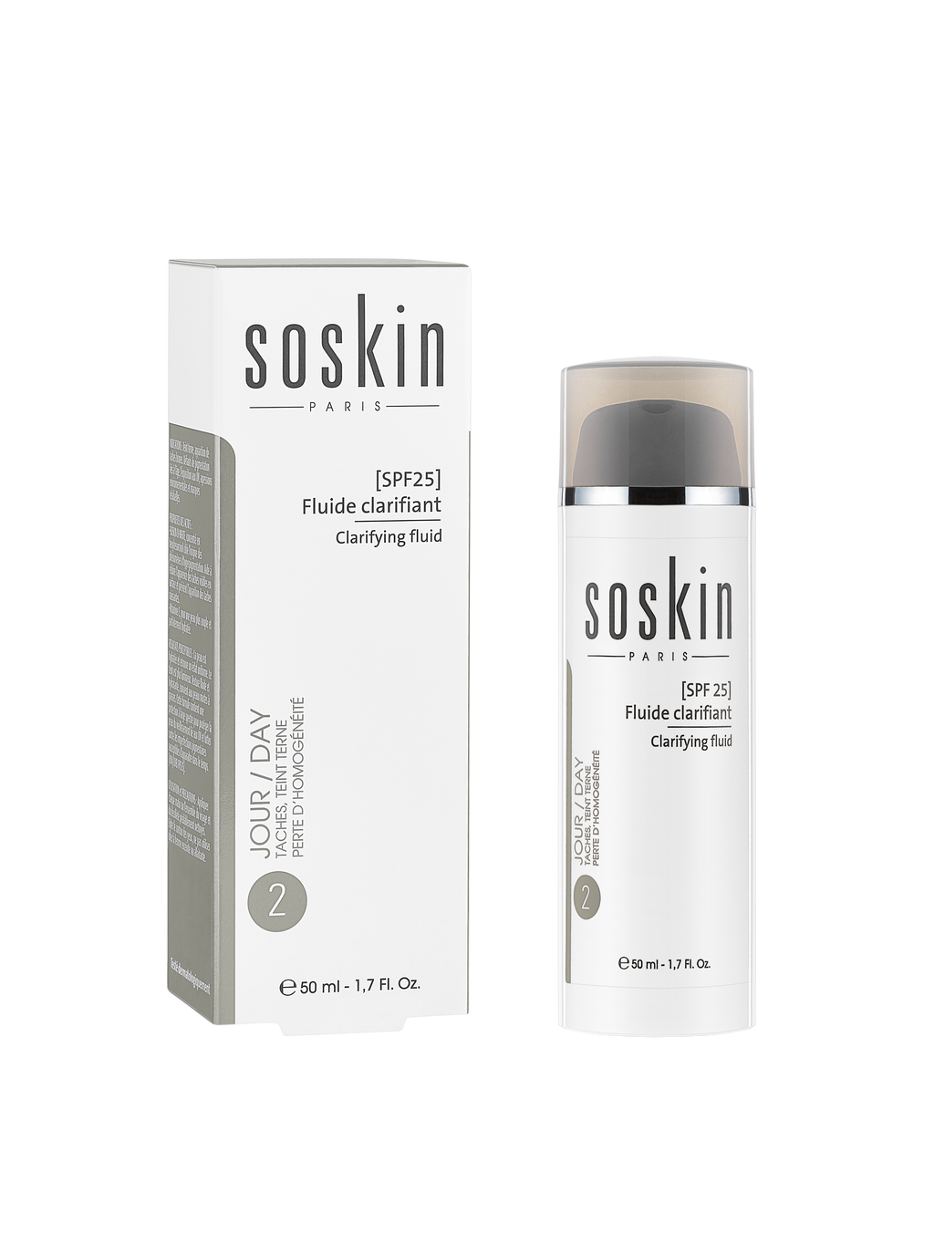 SOSKIN Meladerm Leke Karşıtı Gündüz Bakımı SPF25 50 ml aktif içerikleri