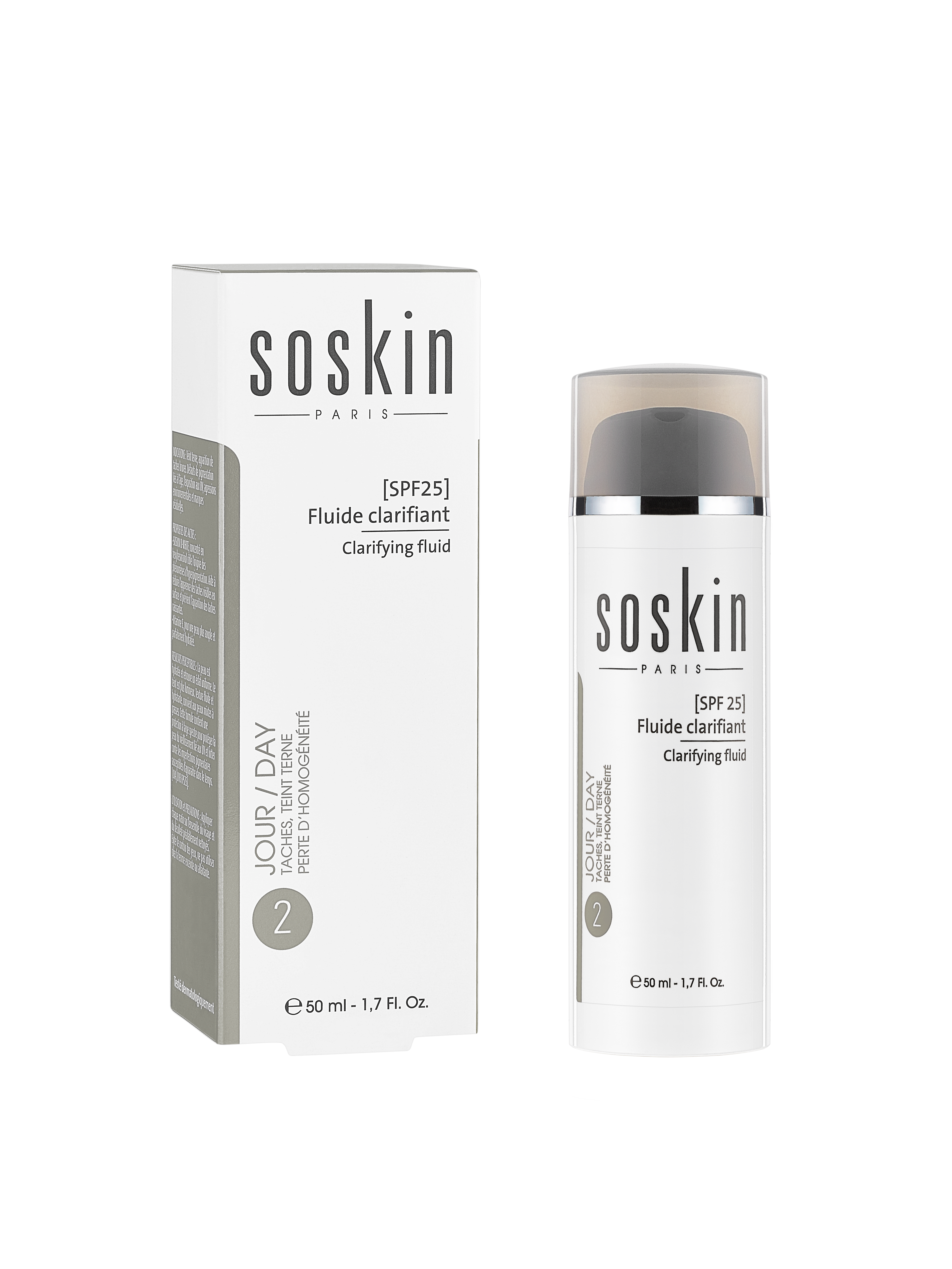 SOSKIN Meladerm Leke Karşıtı Gündüz Bakımı SPF25 50 ml aktif içerikleri