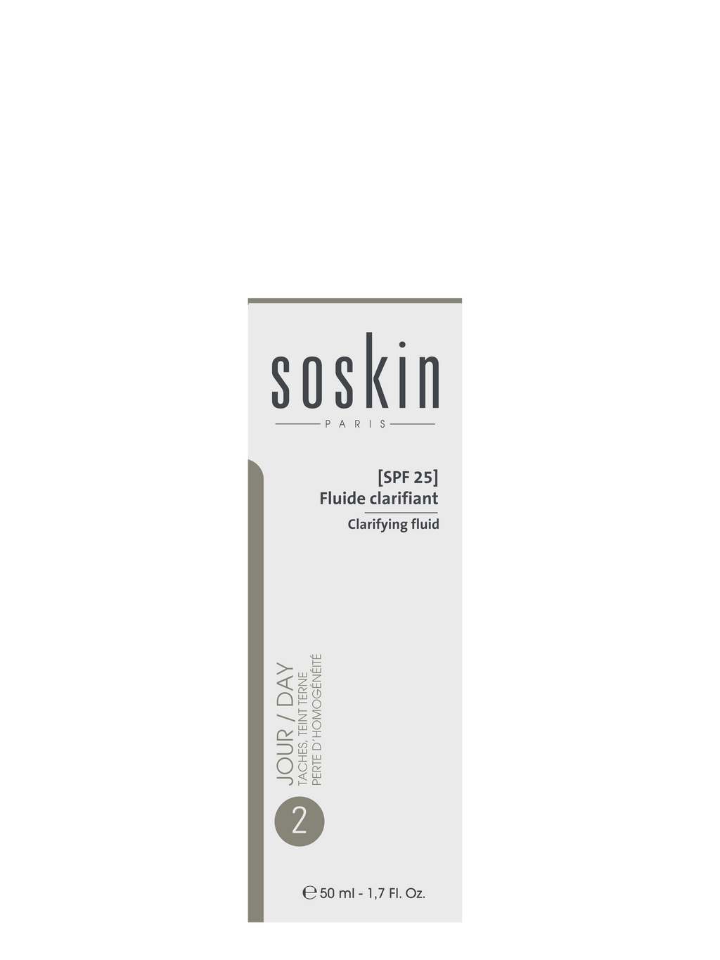 SOSKIN Meladerm Leke Karşıtı Gündüz Bakımı SPF25 50 ml detay görünümü