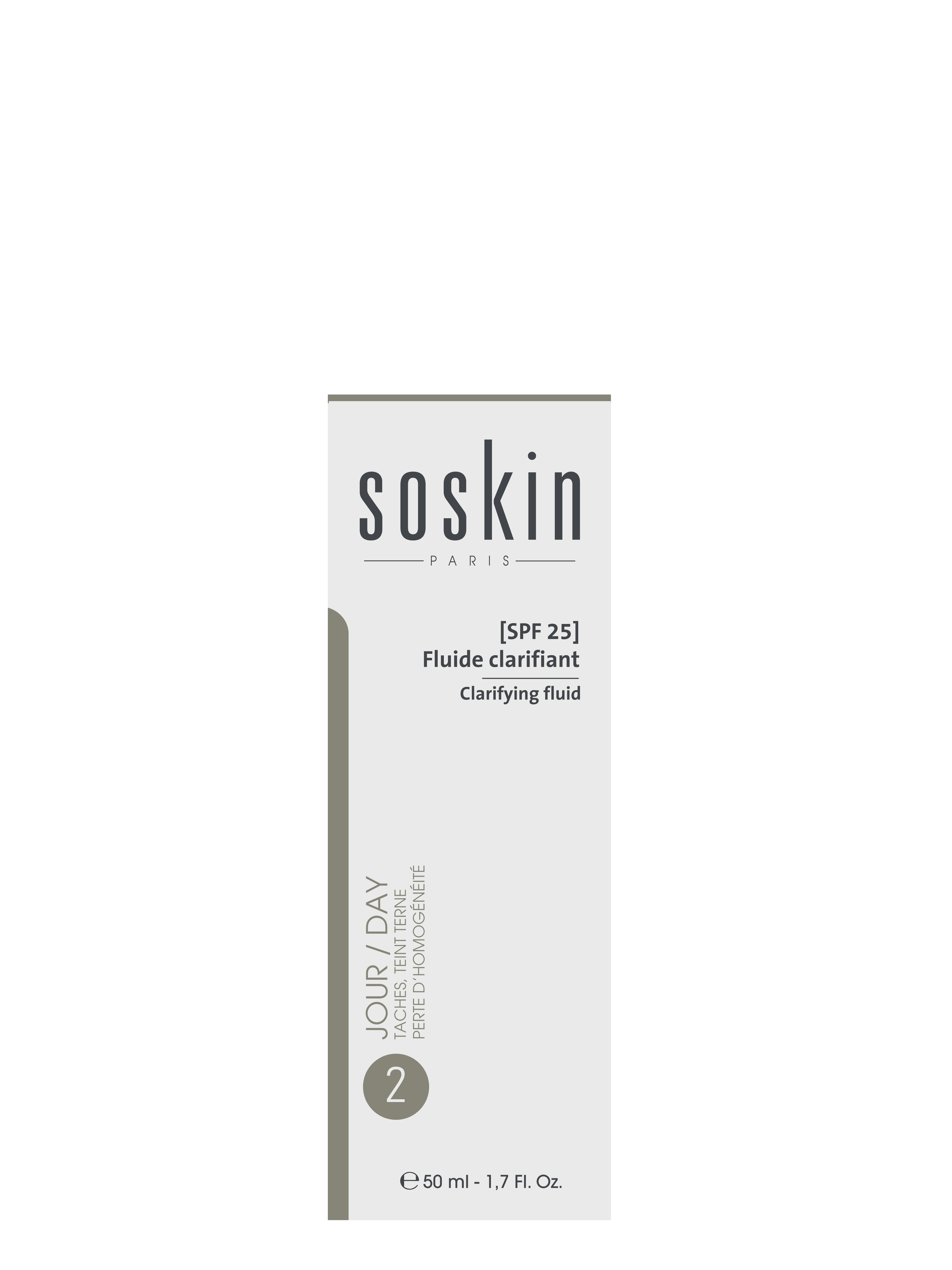 SOSKIN Meladerm Leke Karşıtı Gündüz Bakımı SPF25 50 ml detay görünümü