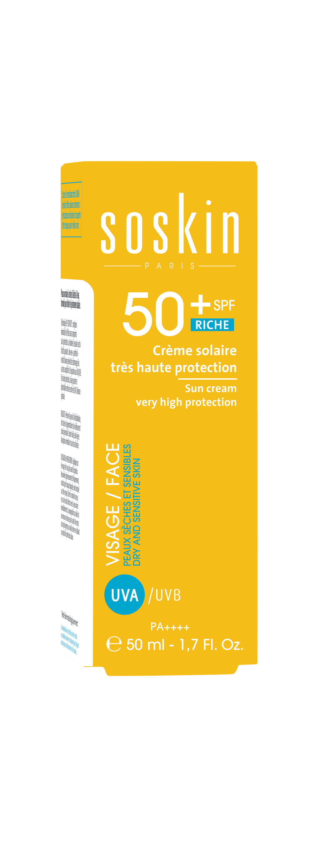 SOSKIN SPF50+ Zengin Dokulu Güneş Kremi Çok Yüksek Koruma 50 ml