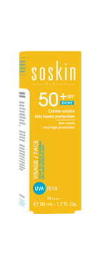 SOSKIN SPF50+ Zengin Dokulu Güneş Kremi Çok Yüksek Koruma 50 ml