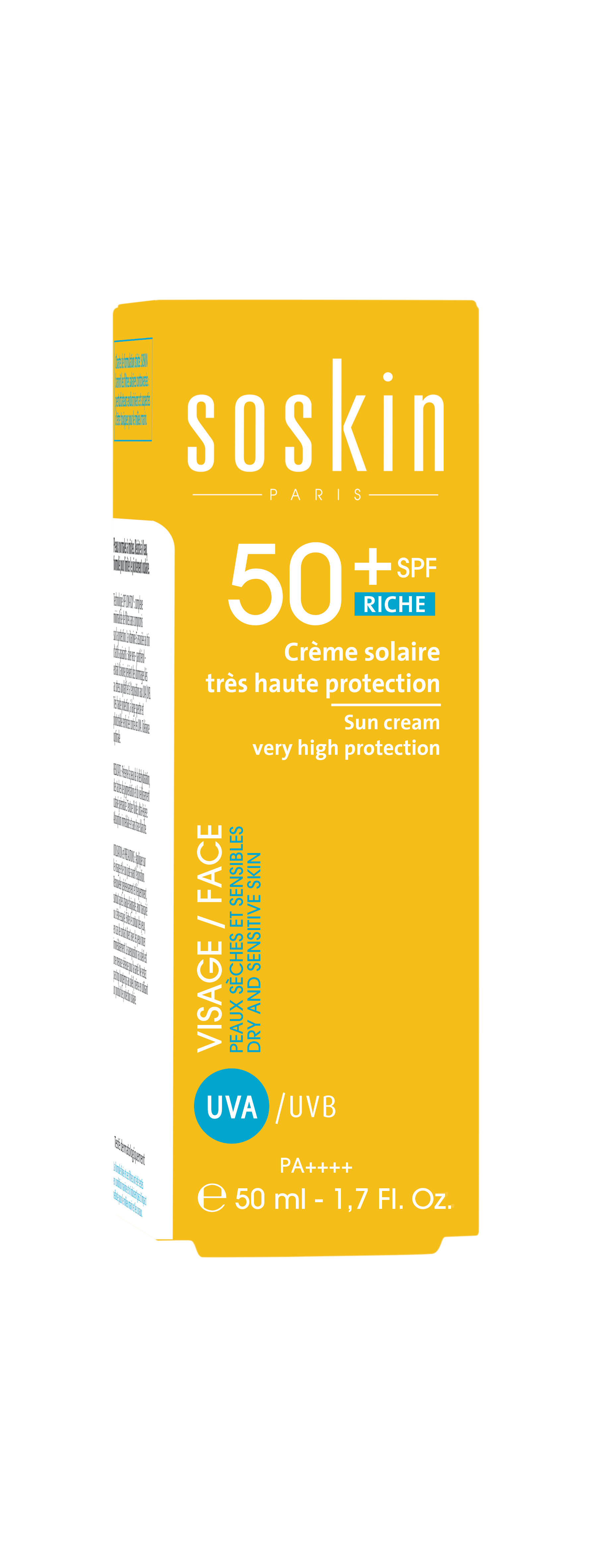 SOSKIN SPF50+ Zengin Dokulu Güneş Kremi Çok Yüksek Koruma 50 ml