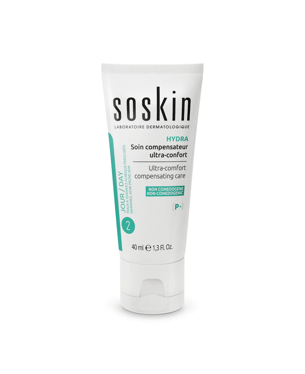 SOSKIN AKN Ultra Comfort Yoğun Nemlendirici Bakım 40 ml kullanım ve doku görünümü