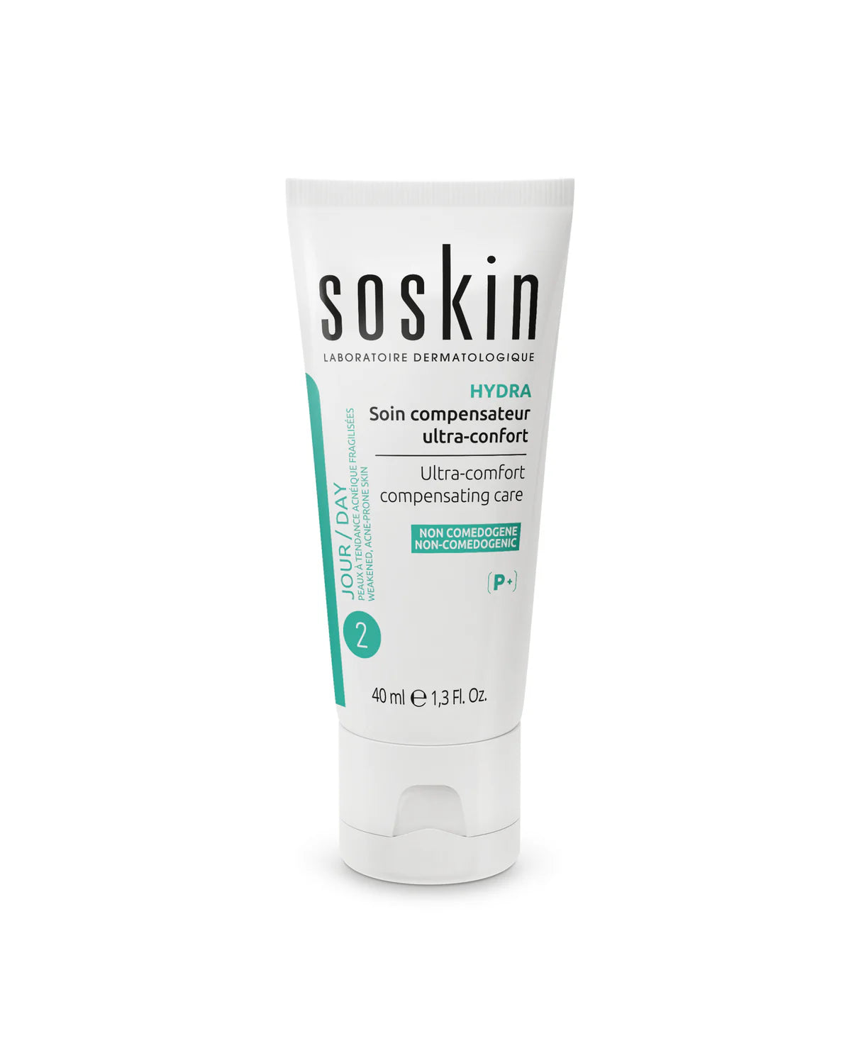 SOSKIN AKN Ultra Comfort Yoğun Nemlendirici Bakım 40 ml kullanım ve doku görünümü