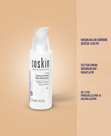 SOSKIN n-BTX Mimik Çizgisi Karşıtı Serum 30 ml