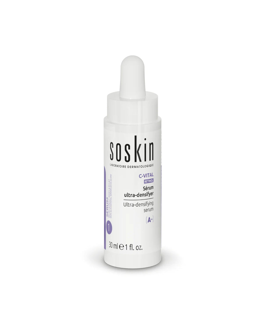 SOSKIN C-Vital Sıkılaştırıcı Onarıcı Serum 30 ml kullanım ve doku görünümü