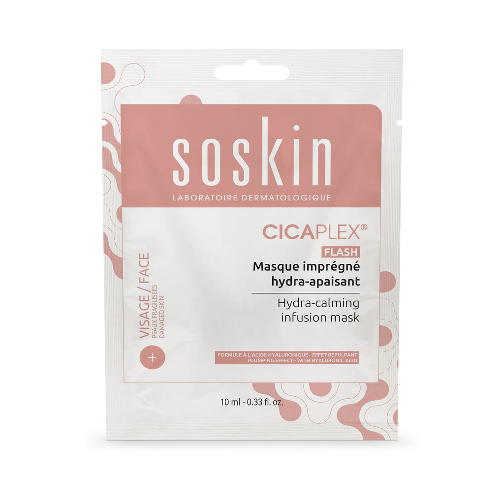 SOSKIN Cicaplex Nemlendirici Yatıştırıcı Kağıt Maske