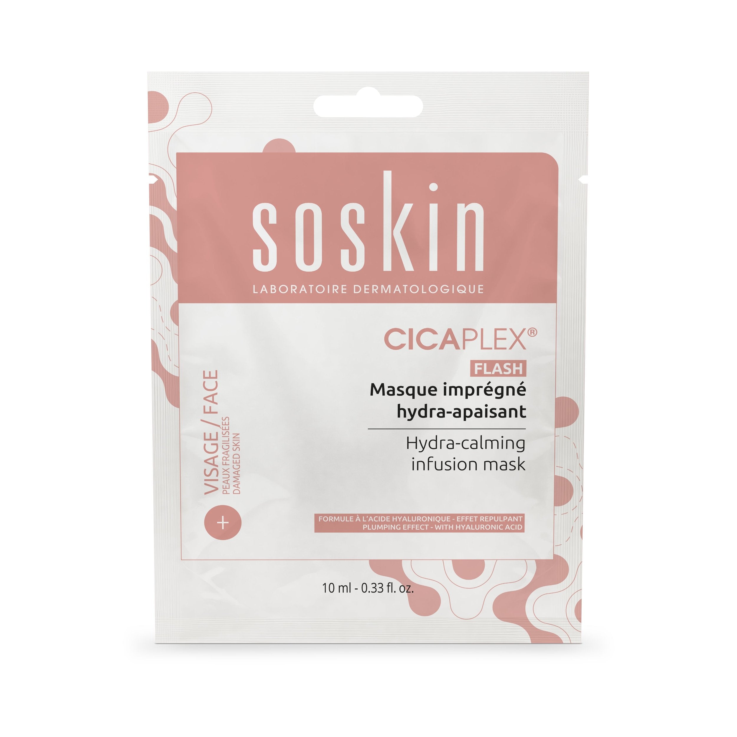 SOSKIN Cicaplex Nemlendirici Yatıştırıcı Kağıt Maske