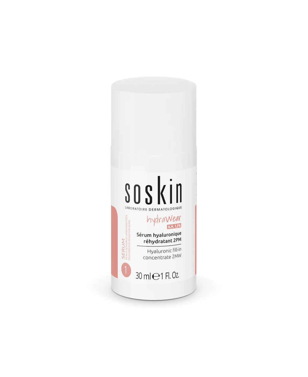 SOSKIN Hydrawear Hyalüronik Dolgunlaştırıcı Serum 30 ml kullanım ve doku görünümü