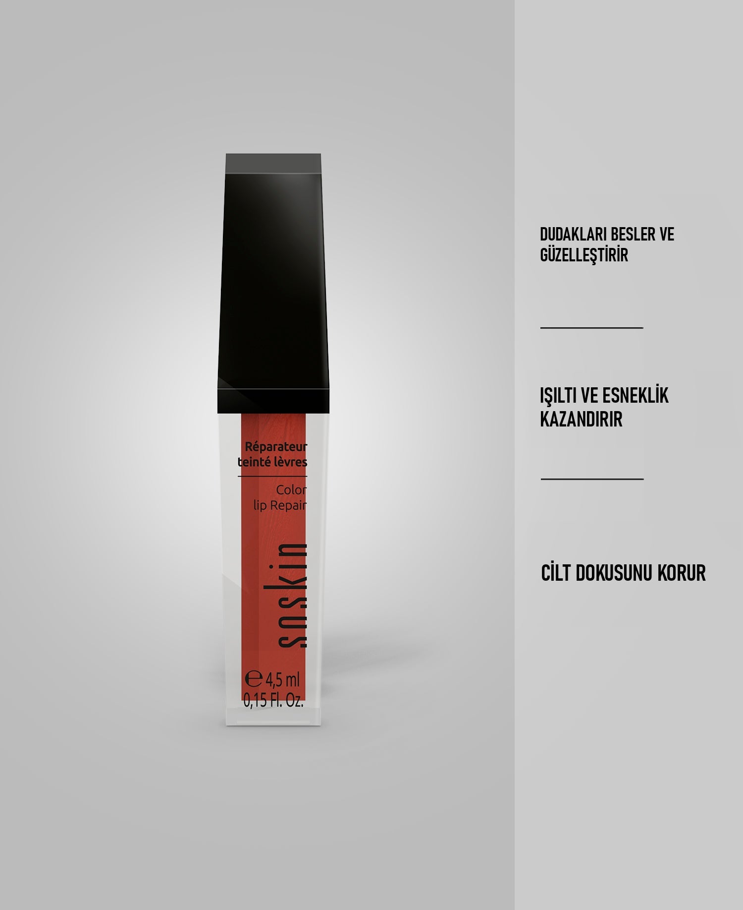 SOSKIN Renkli Dudak Onarıcı 4,5 ml