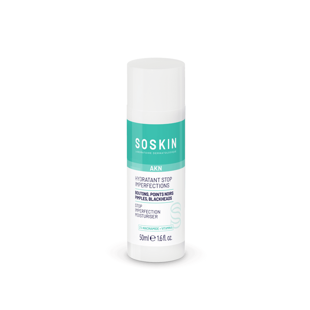 SOSKIN AKN Yağlı ve Akne Eğilimli Ciltler için Nemlendirici 50 ml