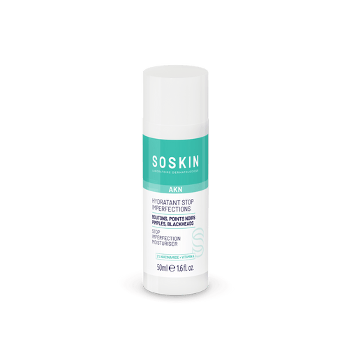 SOSKIN AKN Yağlı ve Akne Eğilimli Ciltler için Nemlendirici 50 ml