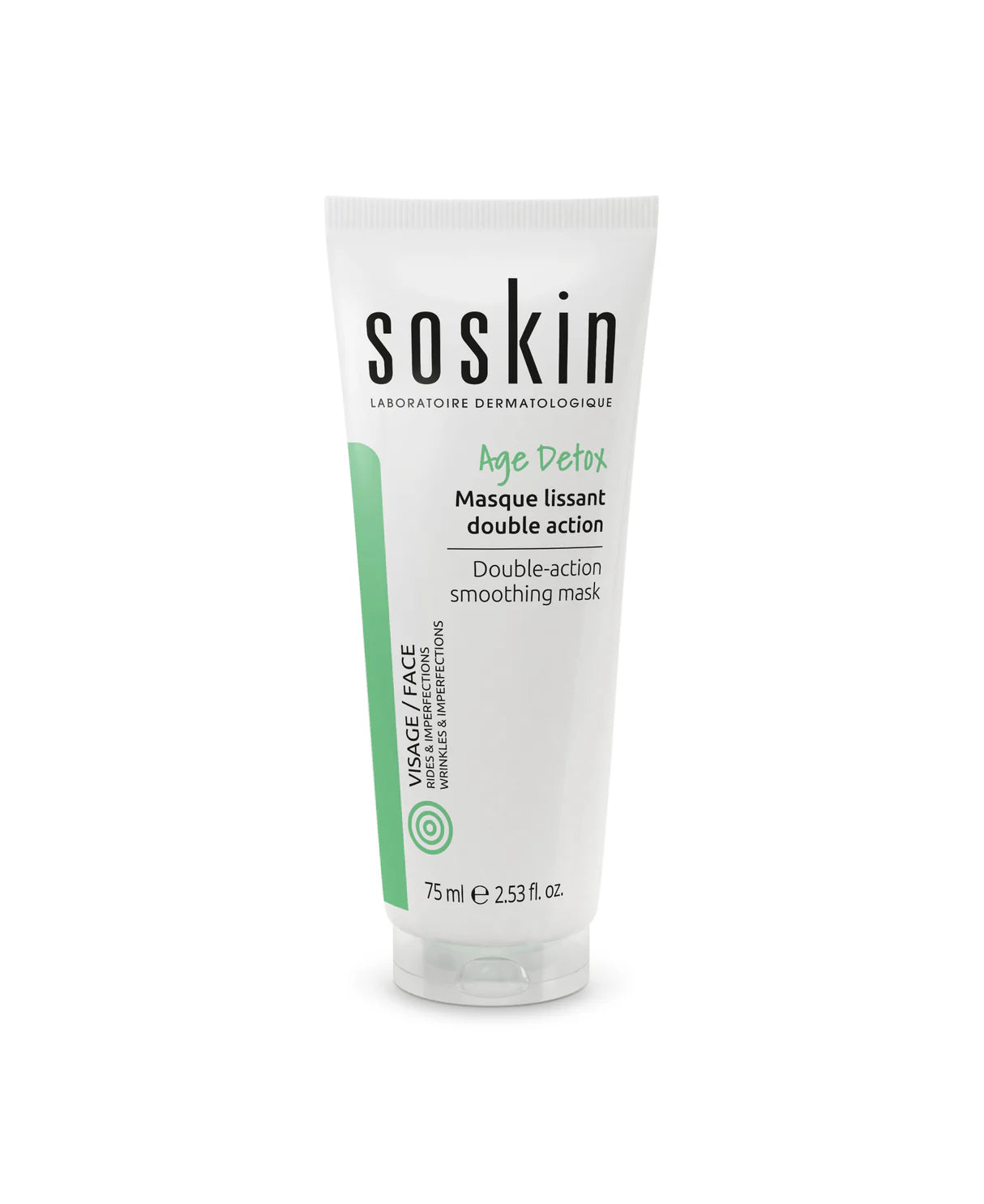 SOSKIN Yaşlanma Karşıtı Maske kullanım ve doku görünümü