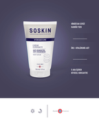 SOSKIN AHA Soyucu Etkili Vücut Peelingi 150 ml kullanım ve doku görünümü