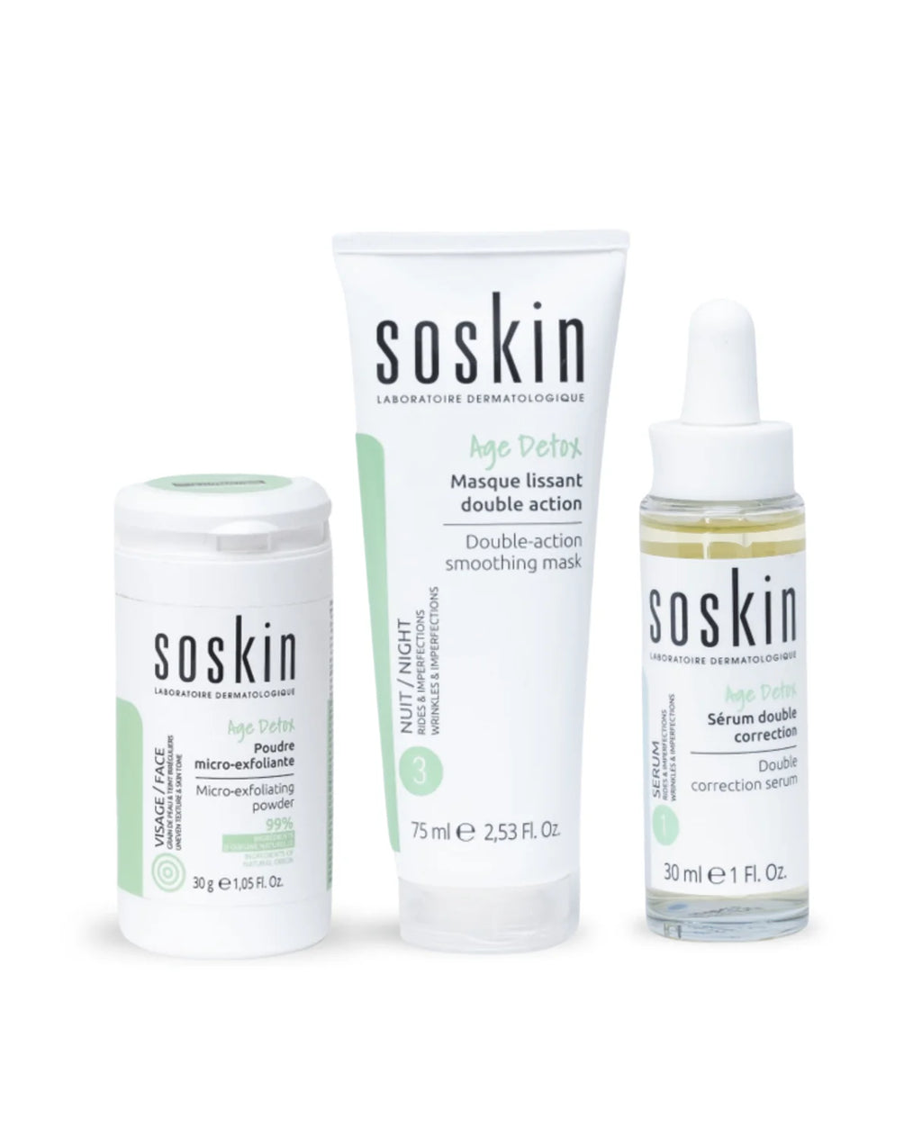 SOSKIN Kırışıklık ve Kusur Karşıtı Rutin