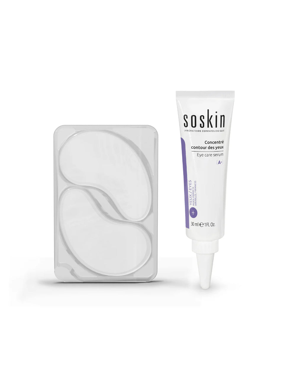 SOSKIN Göz Çevresi Patch & Göz Bakım Serumu İkilisi