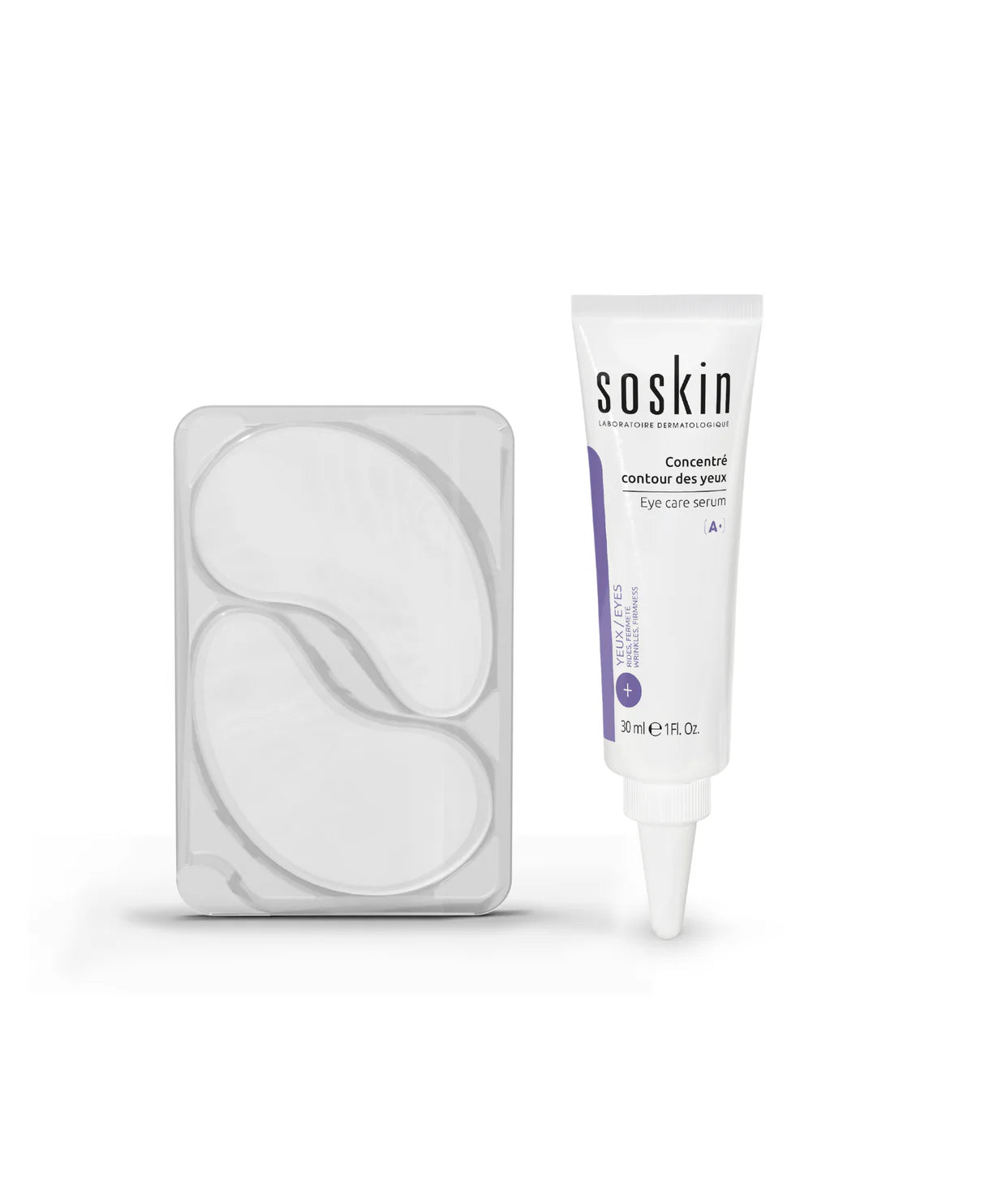 SOSKIN Göz Çevresi Patch & Göz Bakım Serumu İkilisi