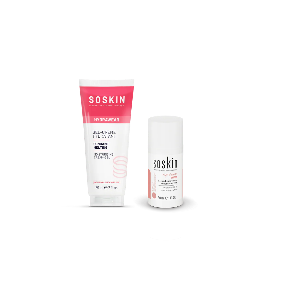 SOSKIN Nemlendirici & 2PM Hyalüronik Serum İkilisi