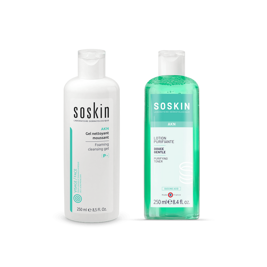 SOSKIN Jel Yıkama Köpüğü & Arındırıcı Tonik İkilisi