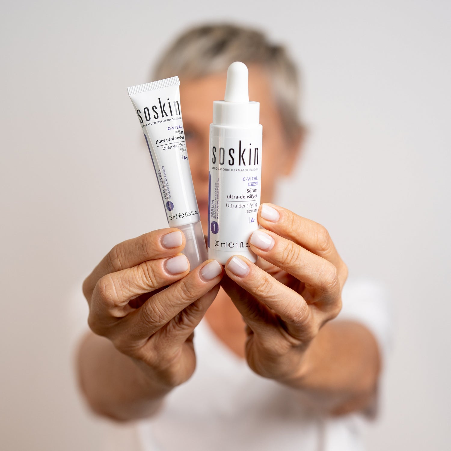 SOSKIN Ultra Yoğunlaştırıcı Serum & Kırışıklık Dolgusu İkilisi