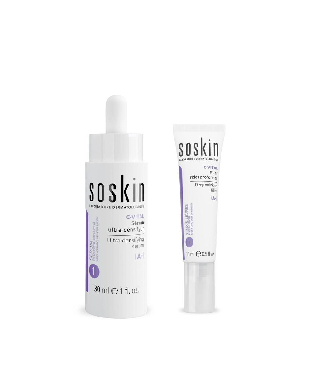SOSKIN Ultra Yoğunlaştırıcı Serum & Kırışıklık Dolgusu İkilisi ürün özellikleri